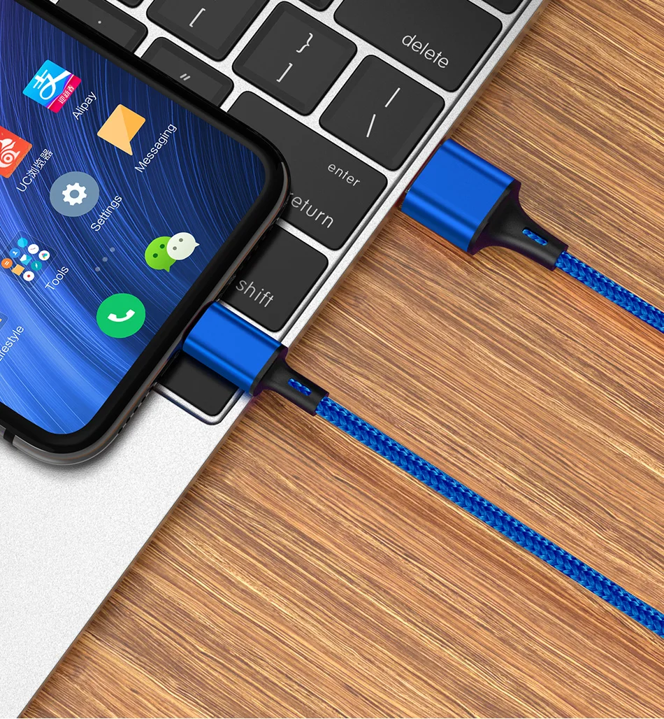 KISSCASE Micro usb type C кабель для Xiaomi huawei кабель для мобильного телефона Быстрая зарядка type C USB кабель для samsung Note 10 9 зарядка