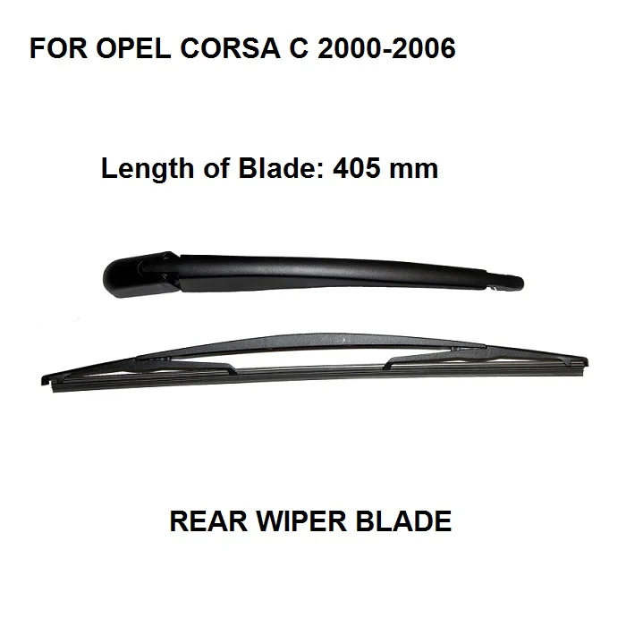 Limpiaparabrisas y partes del limpiaparabrisas EBTOOLS Parabrisas Trasero Conjunto de Brazo y Cuchilla de Corsa C Hatchback 00-06 raghuinstech.com