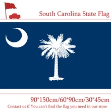 30*45 см флаг автомобиля штат Южная Каролина флаг 3*5 футов 60*90*90 см 150 флаг США