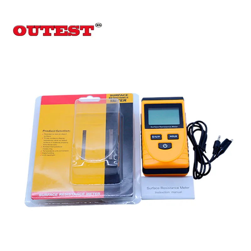 GM3110 Digital Surface Resistance Tester Insulation Resistance Static Detector GM3110 Digital Surface Resistance Tester Insulation Resistance Static Detector