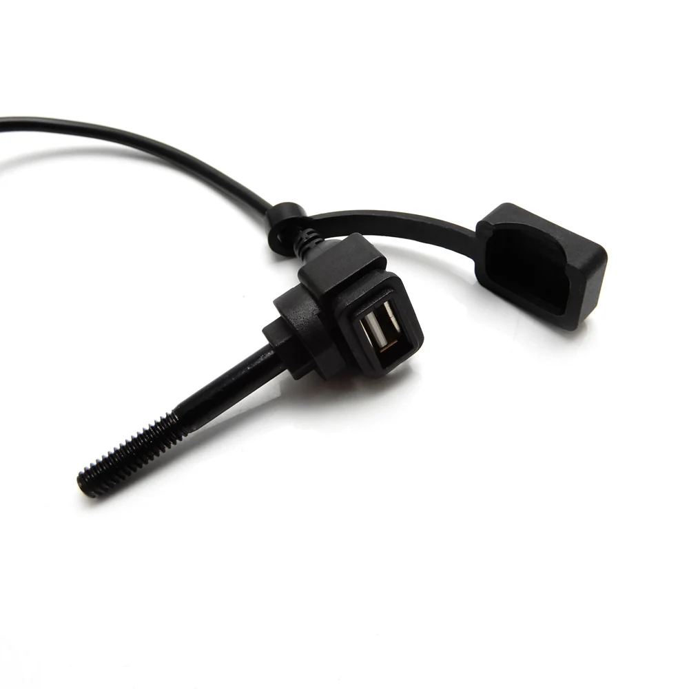  KEMiMOTO Für BMW R1200GS Motorrad Navigation Universal Handy Halter Halterung GPS mit USB Ladegerät