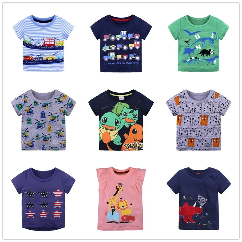 

Wholesale Summer Boys Clothes Boys Baby Clothes Cotton Baby Clothes T-Shirt Children's Clothes Short Sleeve T-Shirt1-6Y