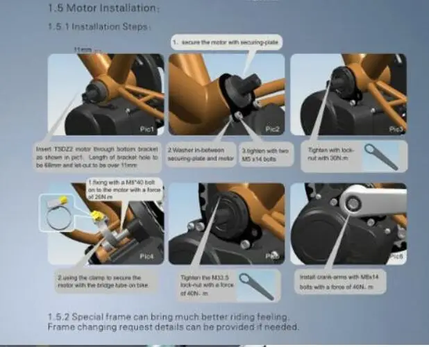 Cheap TONGSHENG TSDZ2 500W 36V brushless geared Mid-drive motor electric bicycle motor electric bike motor electric bike kit 8 Cheap TONGSHENG TSDZ2 500W 36V brushless geared Mid-drive motor electric bicycle motor electric bike motor electric bike kit 8