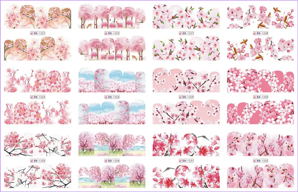 BN1321-1332全甲樱花