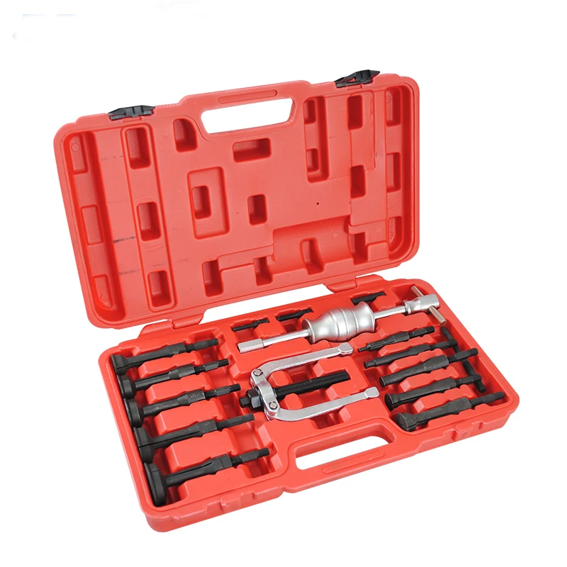 

G1 16PC Blind Hole Pilot Bearing Puller Internal Extractor Removal Slide Hammer Set