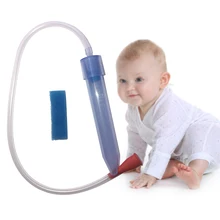 Детский вакуумный всасывающий аспиратор с мягким наконечником, носовой аспиратор, подарок для младенцев, очиститель носа, безопасный уход, поглощение, портативный