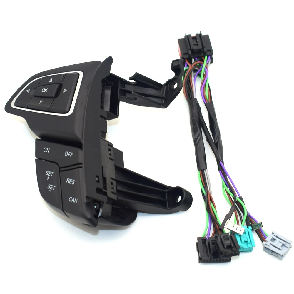 Для Ford Focus MK3- Kuga круиз-контроль переключатель многофункциональное рулевое колесо Кнопка Bluetooth аудио кнопка
