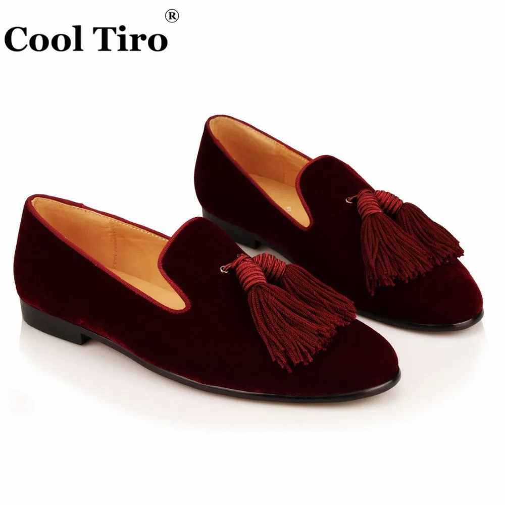 velvet slippers Tassel (4)