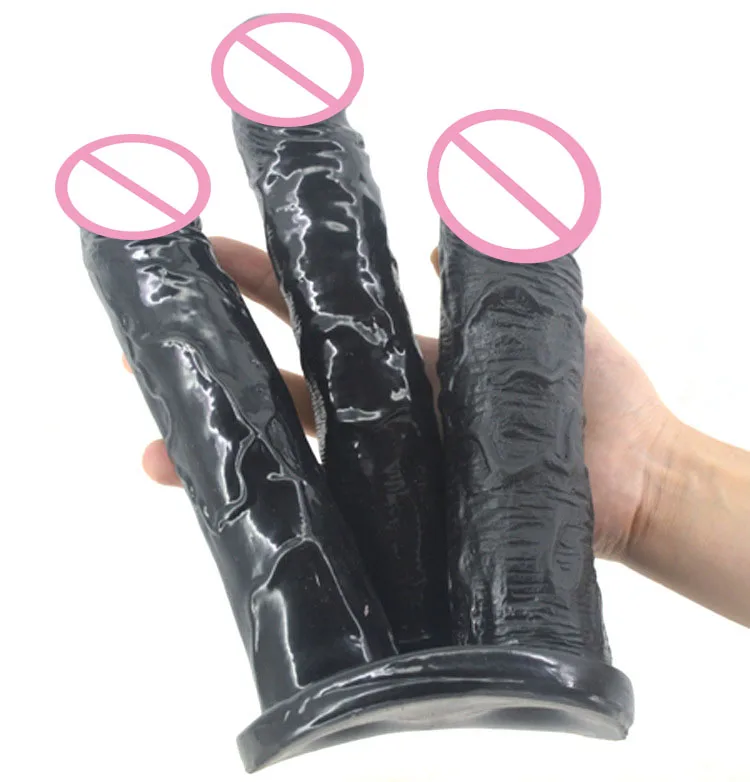 New huge dildo realistic thick dildo with 3 dildos large dick male artificial penis lesbian female Masturbation dildos for woman