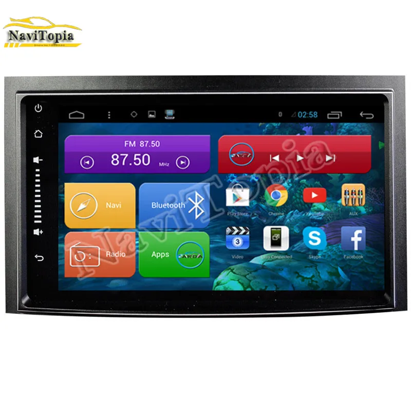 

NAVITOPIA 8Inch Octa Core/Quad Core Android 7.1/8.1 Car GPS Navigation for Toyota Venza 2013 2014 2015-