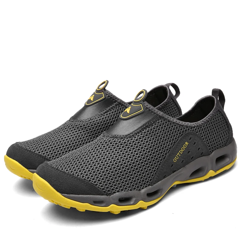 MAISMODA/Летняя водонепроницаемая обувь для мужчин; легкая пляжная обувь; быстросохнущие Сникеры для плавания; высокое качество; zapatos hombre; YL548