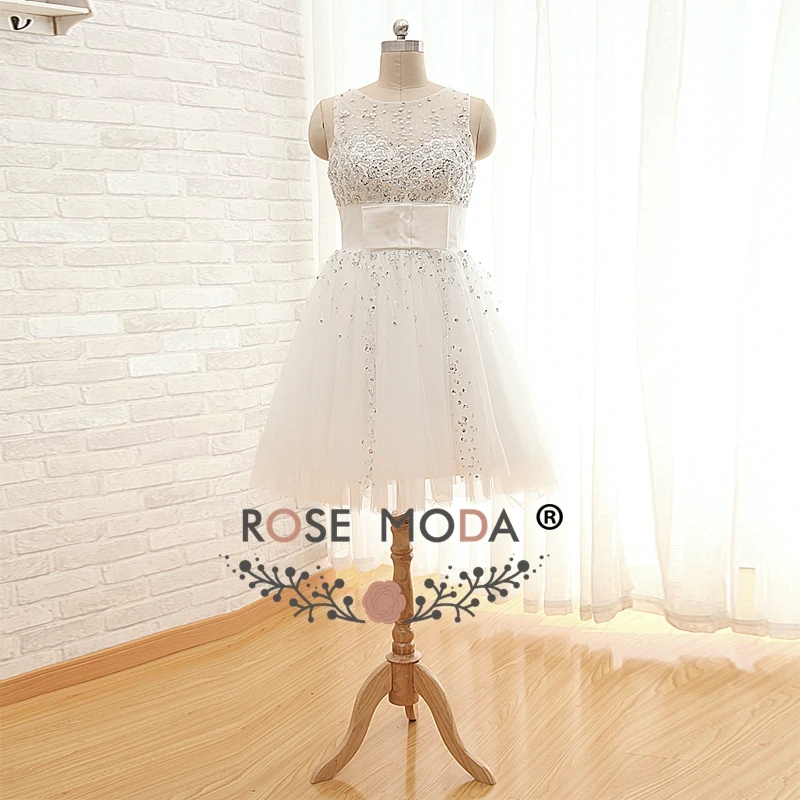 short reception dress