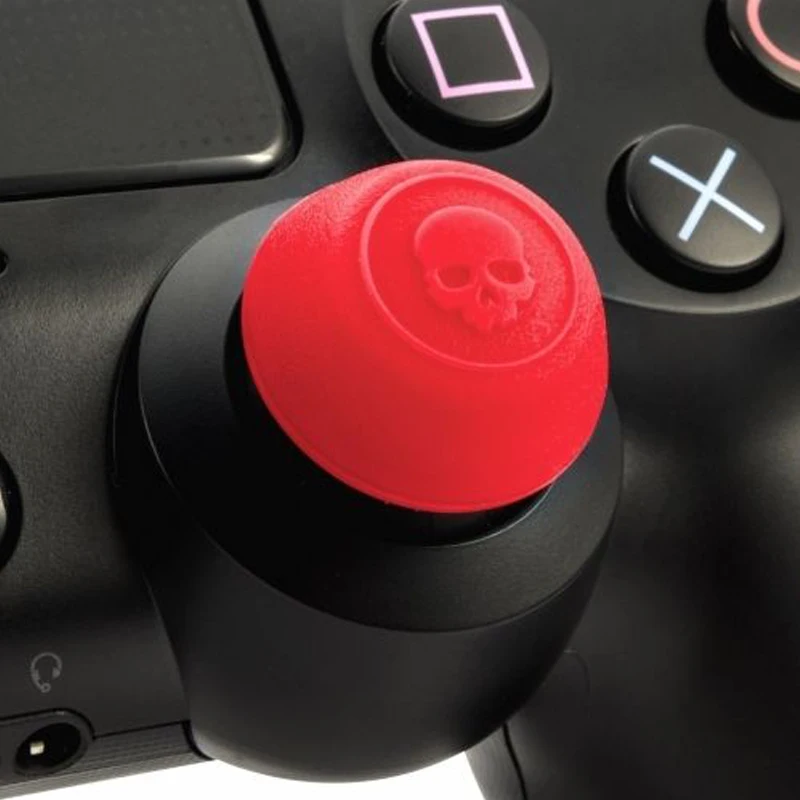 Силиконовые аналоговые ручки, колпачки для sony Playstation 4 контроллер Skull& Co. CQC Elite Thumbstick для PS4 геймпада