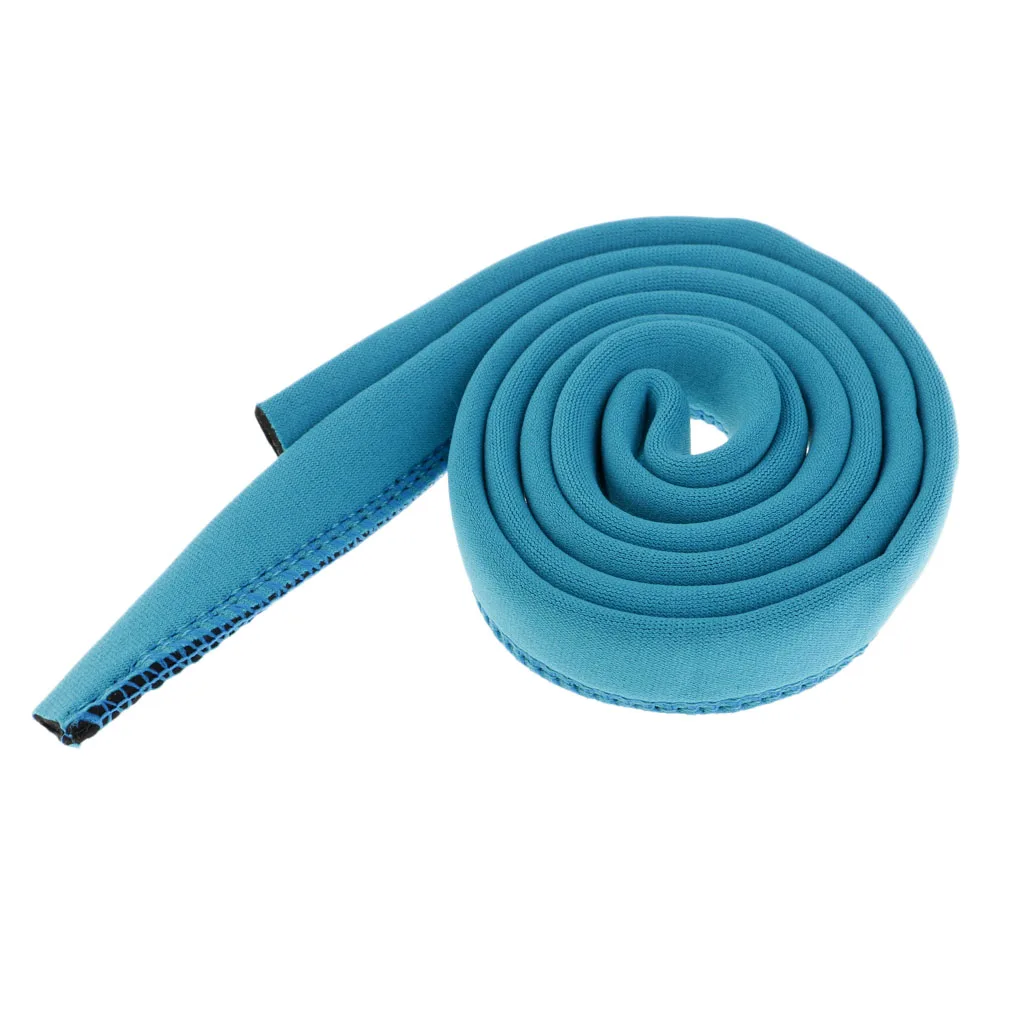 Sky Blue 120 см гидратационный пакет для воды, трубка для питья, Неопреновый Изолированный рукав для шланга, рукав для походов, кемпинга, на открытом воздухе - Цвет: Sky Blue