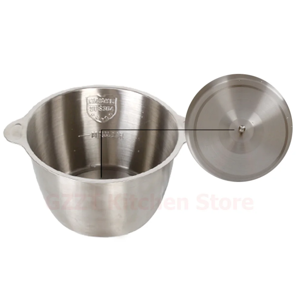 2L Stainless Steel Household Electric Meat Grinder Vegetable Fruit Pepper Quick Shredder Food Processor Kitchen Tool