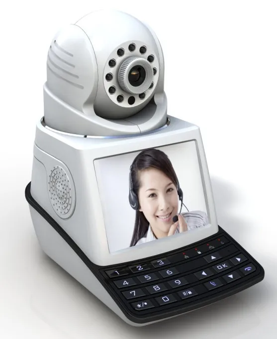 

New wireless network phone camera IP camera video phone camera alarm function