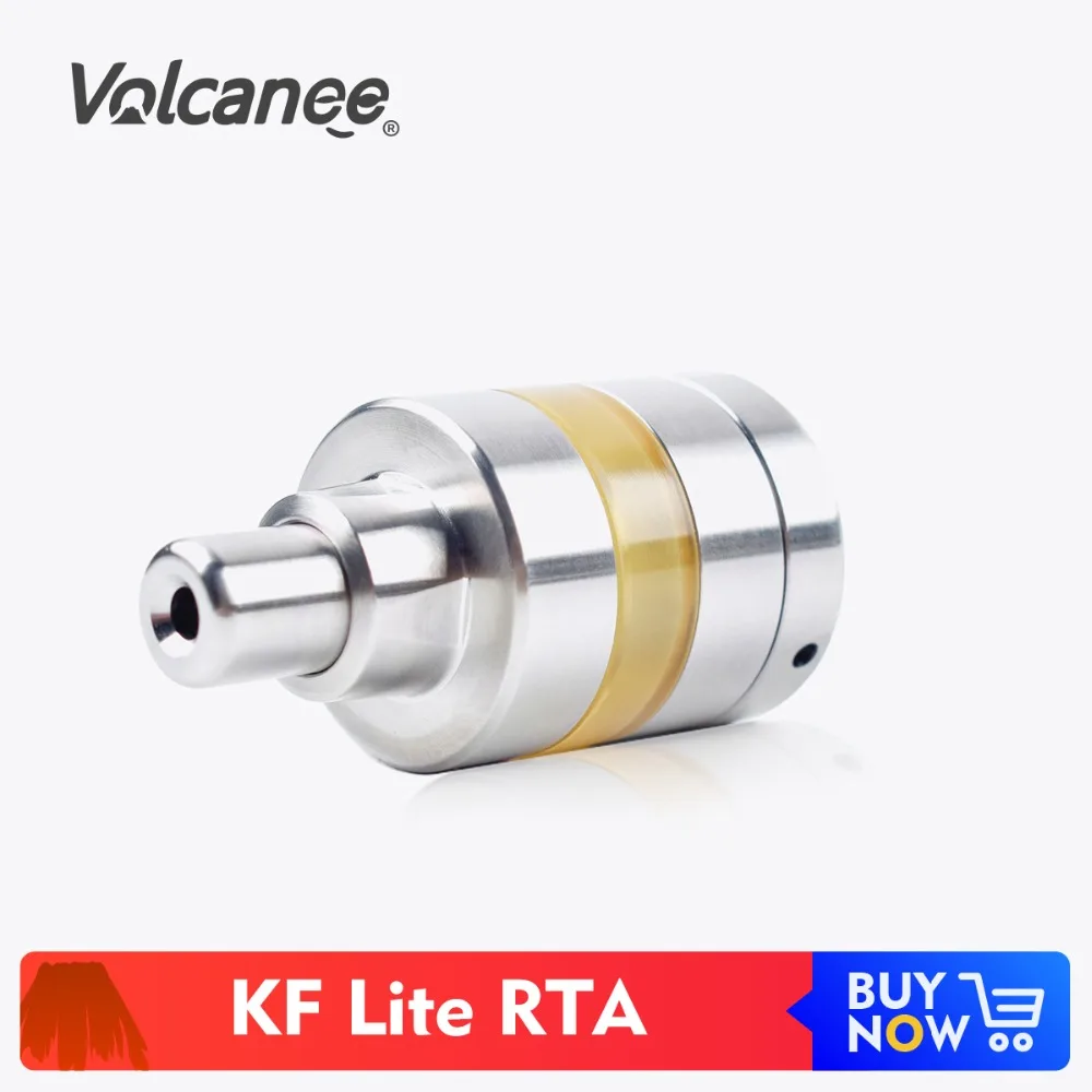 

Volcanee ShenRay KF Lite RTA Atomizer Vape Tank with PEI Tube 510 Drip Tip VS Reload RTA Kayfun Tank E Cigarettes Atomizer