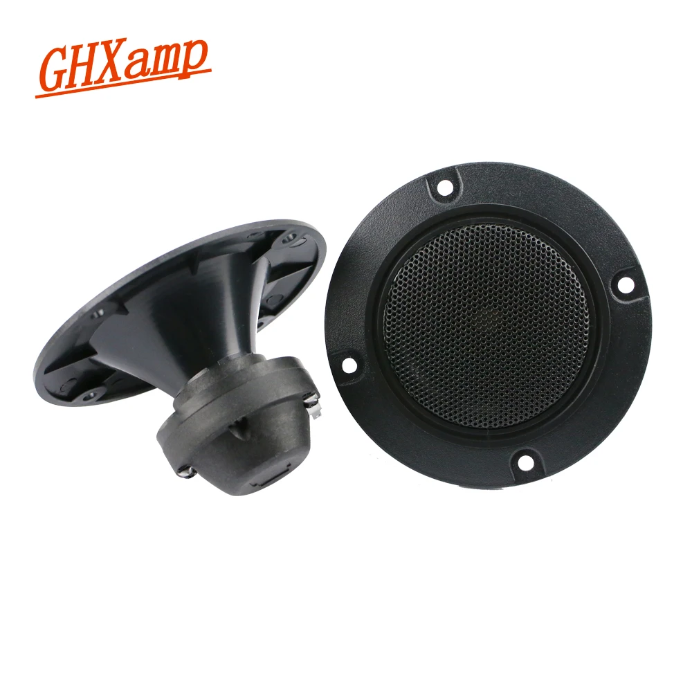 

Ghxamp 3 inch Piezoelectric Tweeter Speaker Drive Head 30W Ceramics Buzzer 102mm 95DB New Round Piezo Treble Loudspeaker 2PCS
