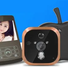 3,5 дюймов Беспроводной Long Distance видео дверной звонок глазок