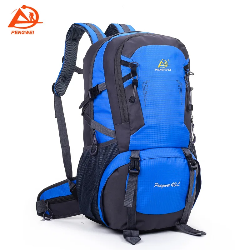 PENGWEI 40L Waist Protective Belt Climbing Backpack Multifunction