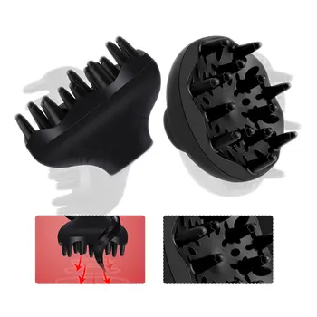 

Black Universal Hair Diffuser Hairdressing Curly Tool Professional Hair Dryer Diffuser Blower Salon For Styling Tools