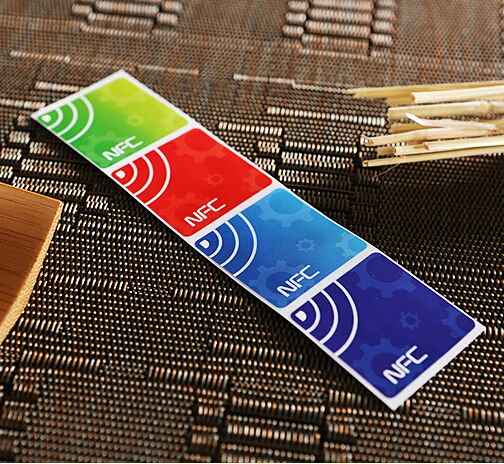 (4 шт./лот) NFC смарт метки наклейки Ntag216 13 56 МГц Rfid карта этикетка для всех android