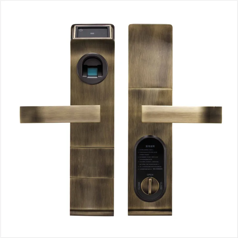 Biometric Electronic Door Lock Fingerprint, Code, Card, Key Touch Screen Password Lock L&S L16031AB
