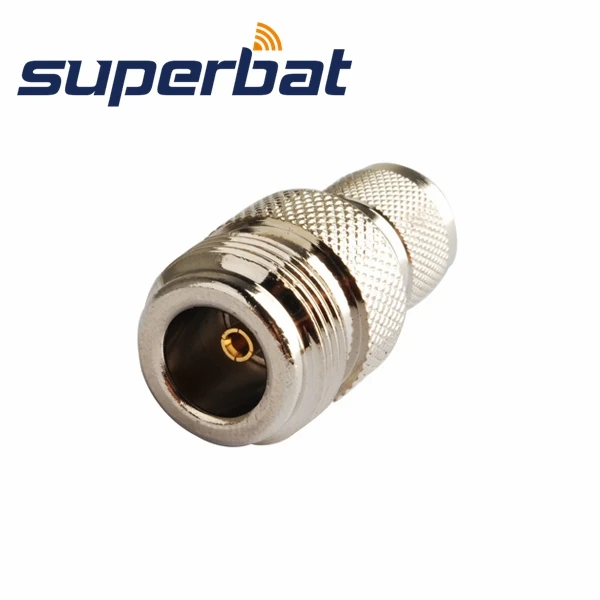 Superbat Mini-UHF штекер для N-type Jack женский прямой разъем радиочастотный коаксиальный адаптер