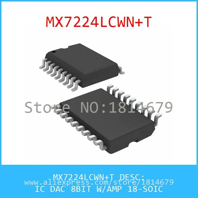 1 Шт./лот MX7224LCWN IC DAC 8BIT W/AMP 18-SOIC 7224 MX7224 7224L |
