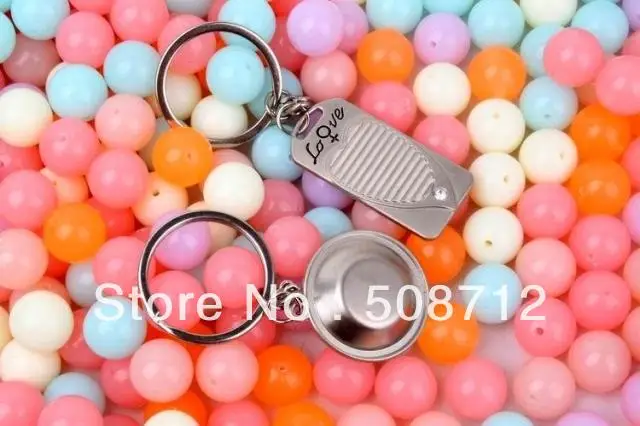 

Free ship!!! 20pairs/lot Lover couple Key washbasin and washboard Ring Chain Christmas gift