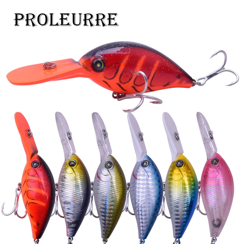 

Proleurre 1pcs 105mm 16g/0.56oz floating crank fishing lure hard bait wobblers fishing tackle Hot model crankbait pesca for pike
