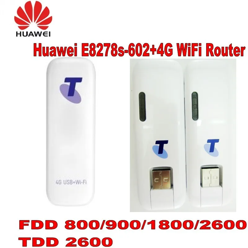Huawei E8278s-602 e8278s 150 Мбит/с Cat4 Wi-Fi модем надежных партнеров! безвоздушные карты LTE плюс 2 шт. 4g антенна