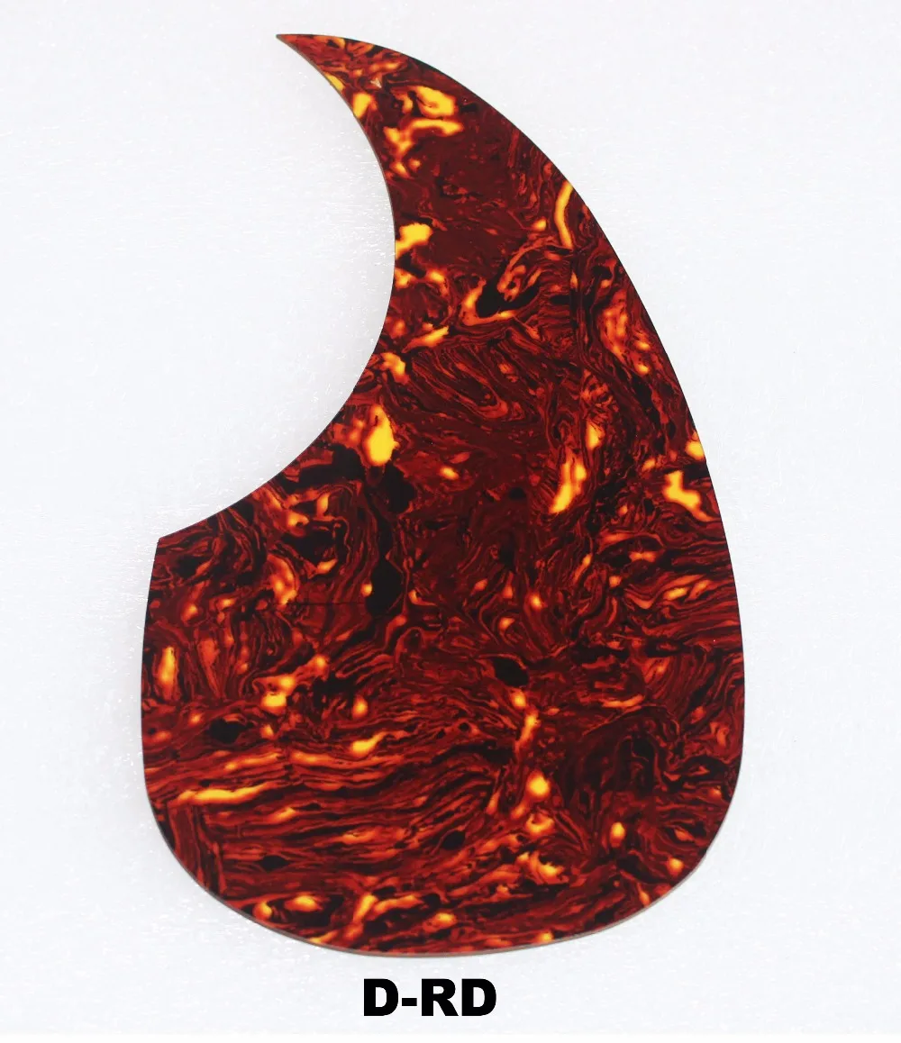 2 PCS Acoustic guitar pickguard, celluloid material, 1.2MM thickness