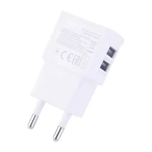 Dual EU 5V 2A plug USB Wall Charger Adapter Phone For iPhone 4 5 6 For Samsung Galaxy S3 S4 Note 3 Note 4 N9000