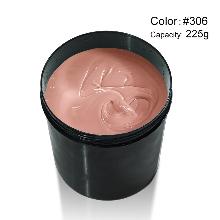 Venalisa marca 225g Uñas acrílicas francesas remojo de color de camuflaje led jalea dura de secado rápido goma de mascar constructor de gel