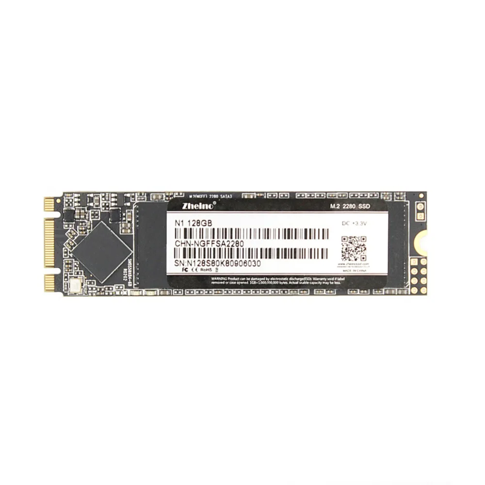 

Zheino M.2 2280 128GB SSD M.2 NGFF SSD 2280mm SATA3 6gb/s Internal Solid State Disk Drive For PC DESKTOP LAPTOP MACBOOK SERVER
