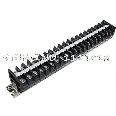 

Dual Rows Covered Screw Terminal Barrier Block 660V 30A 10 Position