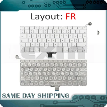 

New for MacBook 13" A1342 French France AZERTY Keyboard White Replacement Late 2009 Mid 2010 Year MC207 MC516 EMC 2350