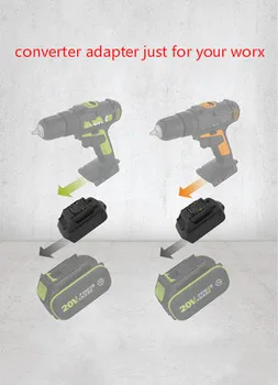 

Converter Adapter for WORX WA3921 WA3593 WA3595 WU279 WU172 WU629 WU380 WU388 WU172 WU185