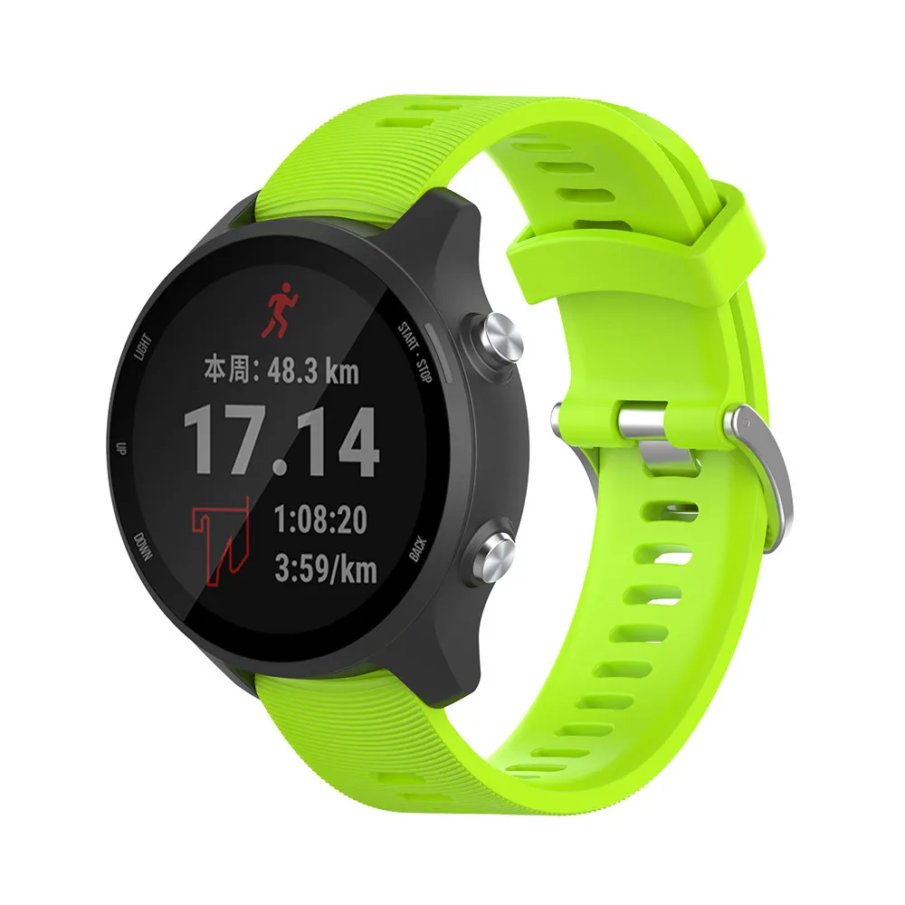 Ремешок для часов Garmin Vivoactive 3 Forerunner 245 245M 645 умный Браслет для samsung Galaxy Active/Active 2 40 мм 44 мм