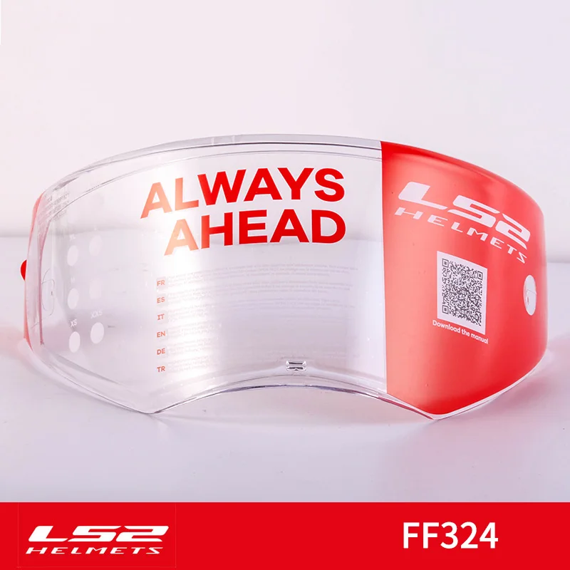 

LS2 METRO helmet visor suitable for LS2 FF324 model clear lens without pinlock holes not suitable METRO EVO