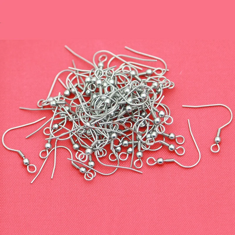 

High Quality DIY Jewelry Findings 316 Stainless Steel French Hook Earrings Ear Wires For Earring Women Girl