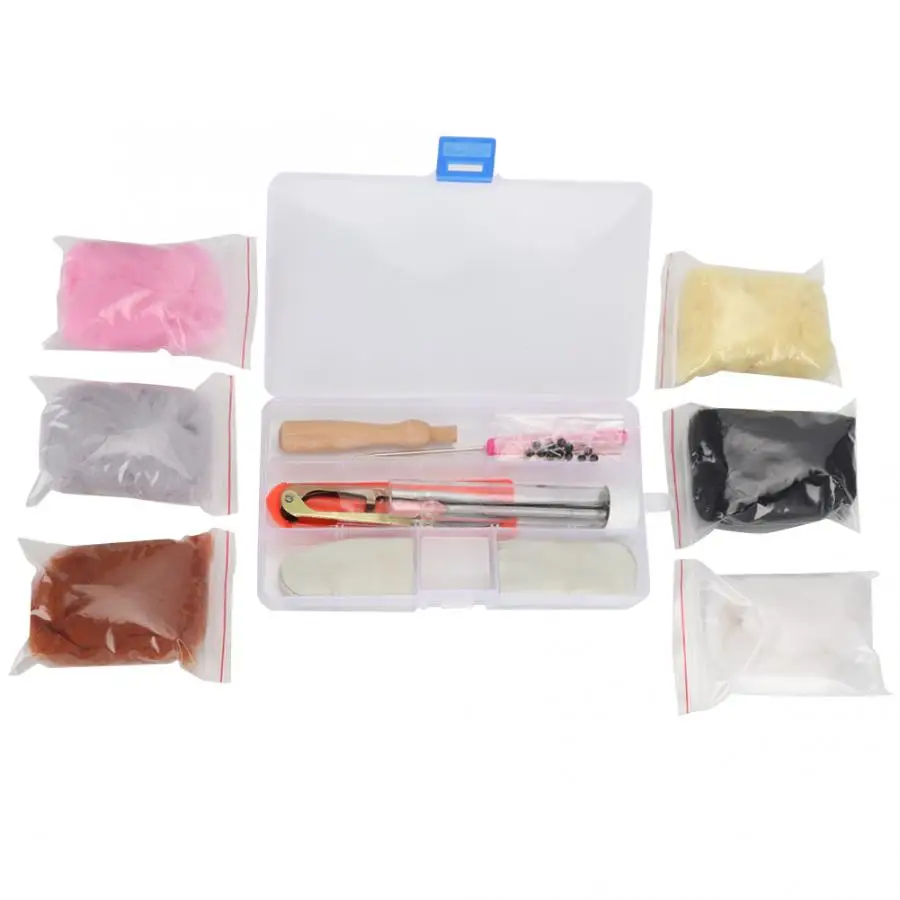 

6 Colors Wool Roving Needle Wool Felting Tools DIY Craft Making Supplies