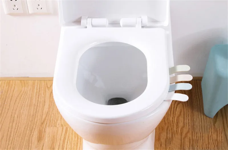 Mrosaa ванная комната туалет ручка подъемщика Удобная наклейка крышка сиденья унитаза Избегайте прикосновения гигиенические чистые Подъемные Устройства поставки