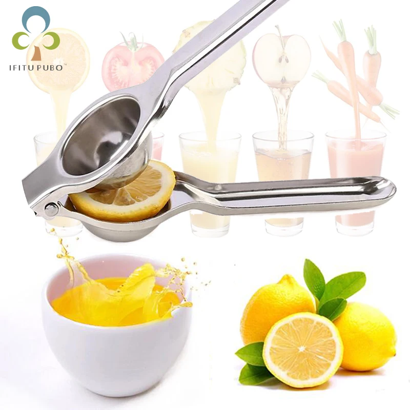 

1Pc Manual Juicer Home Lemon Clip Squeeze Juice Stainless Steel Mini Orange Press Juice Kitchen Accessories GYH