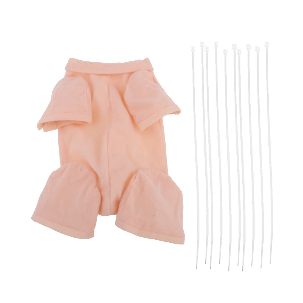 22inch  cloth material Reborn Supply Cloth Body Cloth Body for Newborn Baby Doll DIY Accessories suitable for Children gift