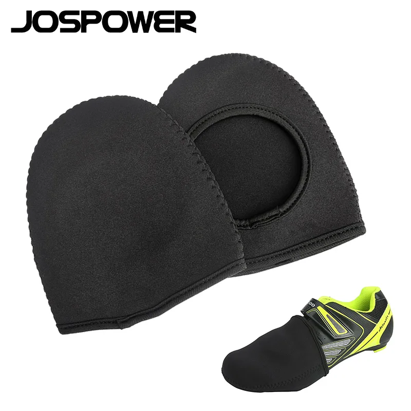 

JOSPOWER Half Palm Toe Bicycle Shoes Cover Winter Warm Windproof Cycling Overshoes MTB Road Bike Auto-lock Shoes Cover