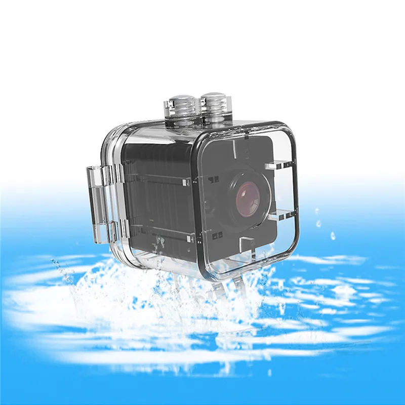 Горячая мини-камера водонепроницаемая оболочка для автомобиля DVR Quelima SQ12 Камера Вождение для спорта на открытом воздухе