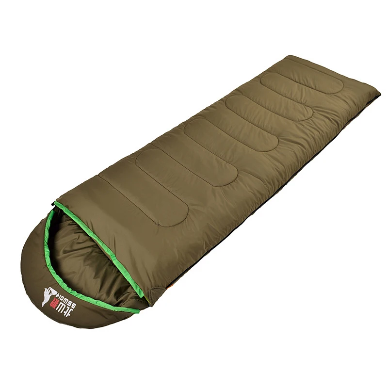 

Quality Wind Tour Thermal Adult Sleeping Bag Autumn Winter Envelope Hooded Outdoor Travel Camping Water Resistant Thick