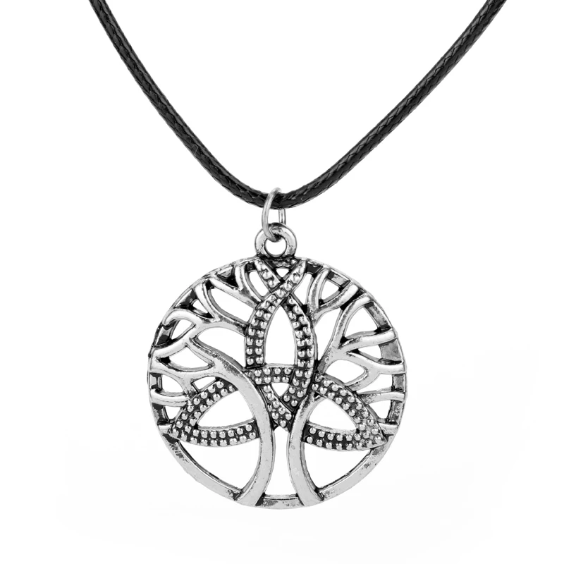 

Outlander Vintage Irish Knot Triskele Trinity Scottish Irish Scotish Tree Of Life Necklace